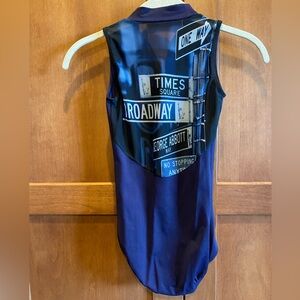 Ainsliewear Navy Blue New York Leotard